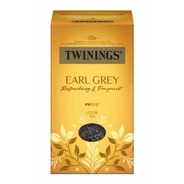 Twinings of London loser Schwarztee Earl Grey in der 200g Verpackung