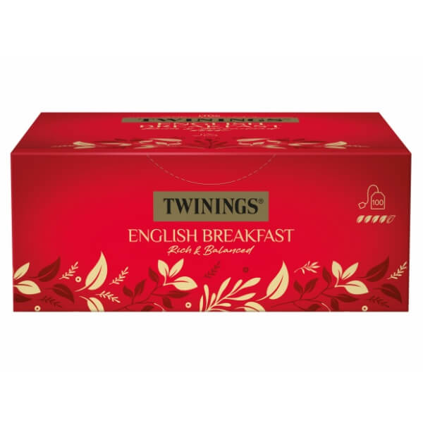 Twinings of London Schwarztee English Breakfast Tea 100x2g Teebeutel
