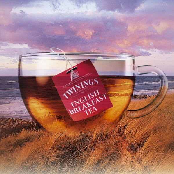 Twinings of London Schwarztee English Breakfast Tea - 25x2g Beutel