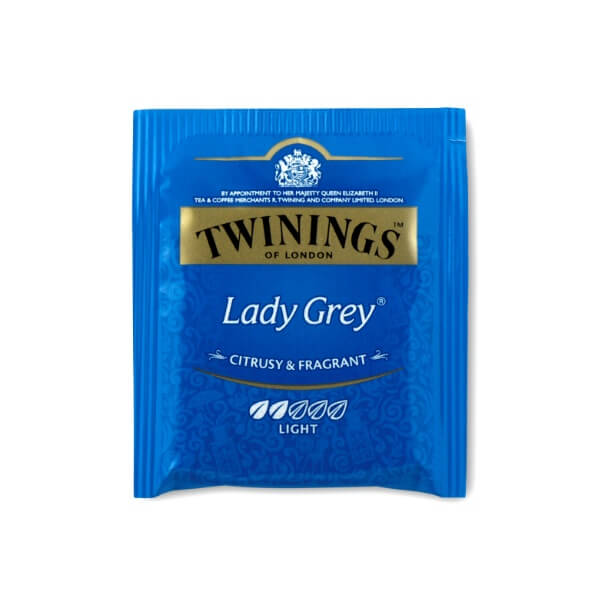 Twinings of London Schwarztee Zitrus Bergamotte Lady Grey -  25x2g Beutel