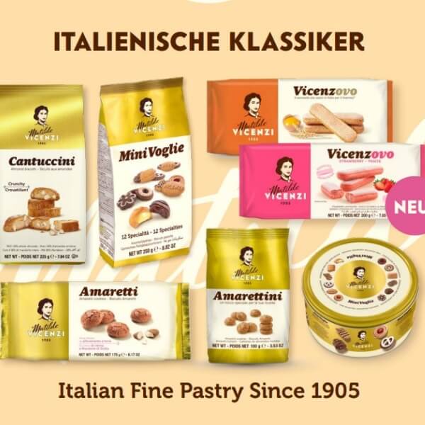 Vicenzi MiniVoglie Keks Gebäckmischung - 200g