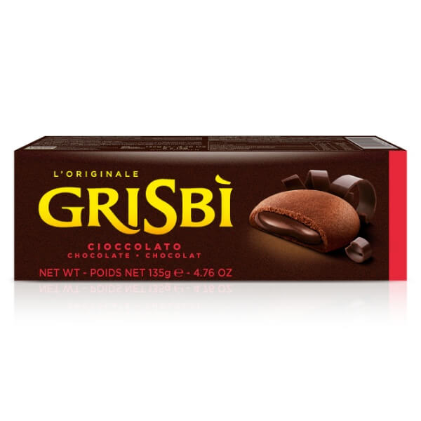 Vicenzi GRISBI Mürbeteigkekse mit Schokoladen Cremefüllung in der 135g Verpackung