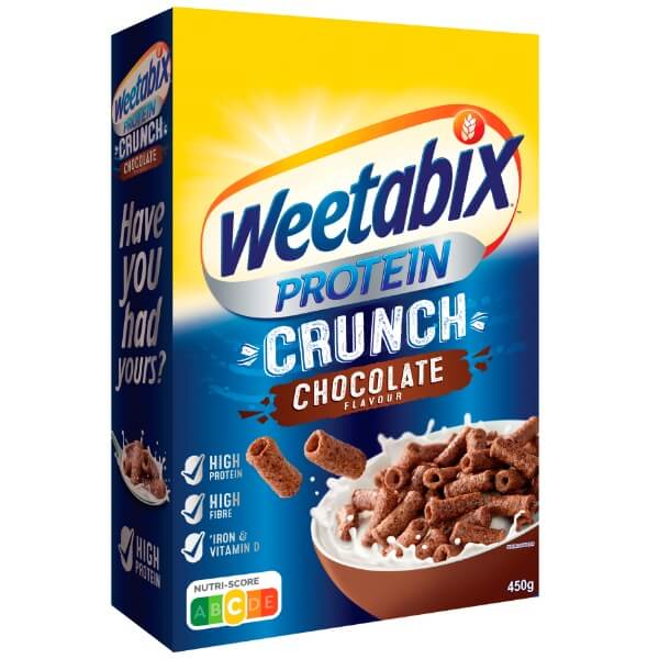 Weetabix Müsli Protein Crunch Schokolade 8er Pack - 8x450g